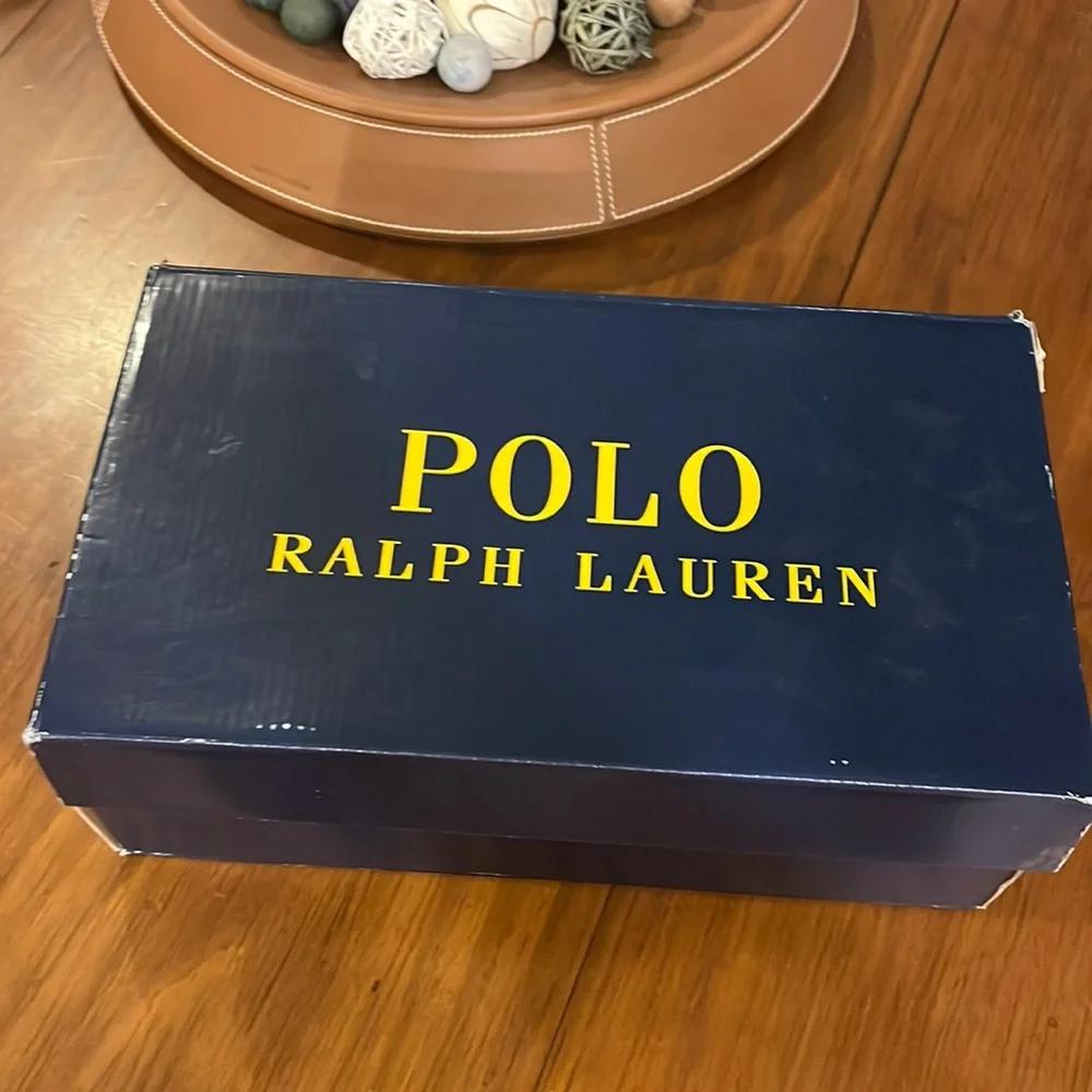 Polo Ralph Lauren CP93 Regatta Summer 92 Canvas Shoes Sneakers red Mens Size 12